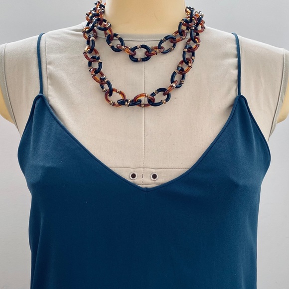 Zara charcoal chiffon shift dress - Picture 2 of 9